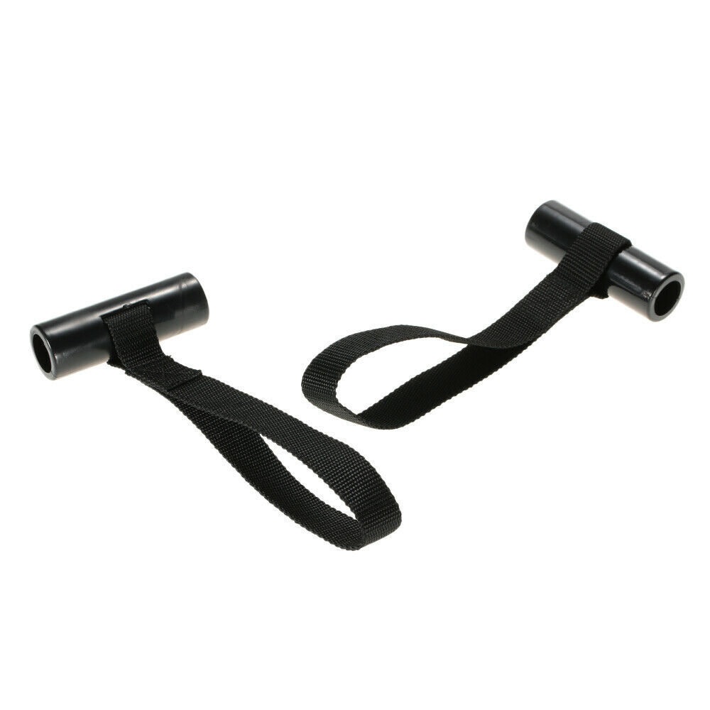 2 Pcs Under Hood Quick Loop Kayak Canoe Boat Tie Down Anchor Point Straps Black
