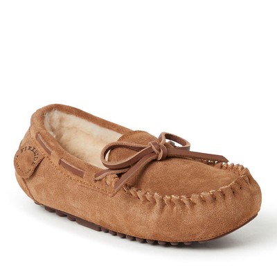 

Детские мокасины Fireside By Dearfoams Parke из натуральной овчины для малышей и подростков