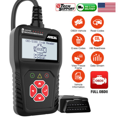 Check Engine DTC Car OBD2 Code Reader Automotive Scanner Diagnostic Scan Tool 