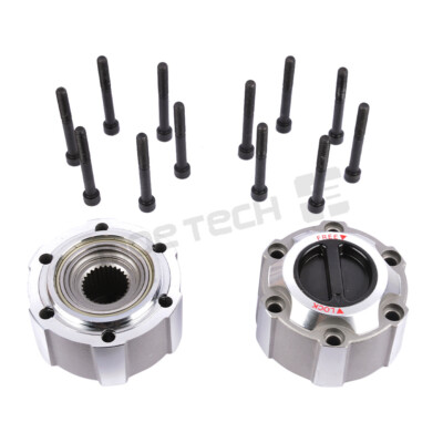 40250-2S610 For Nissan D21 Frontier Pickup Pair of Manual Locking Hubs 28 Spline