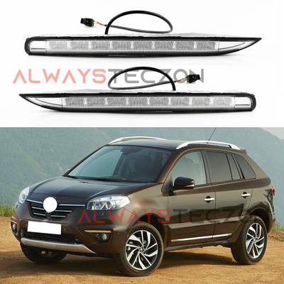 LED DRL Daytime Running Light Fog Lamp For Renault Koleos Facelift 2011-2014