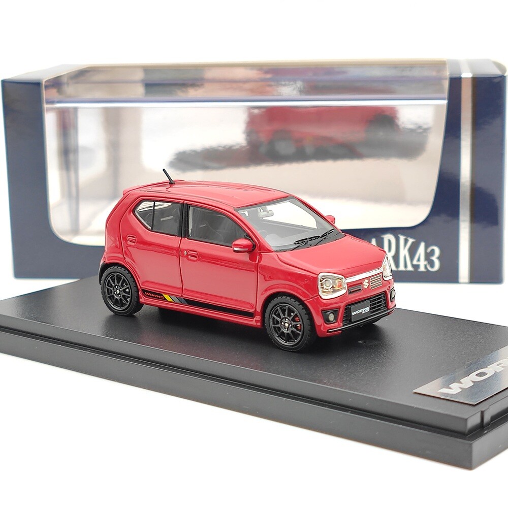 Mark43 1/43 Suzuki ALTO Works HA36S Red PM4360WR Model Car Limited