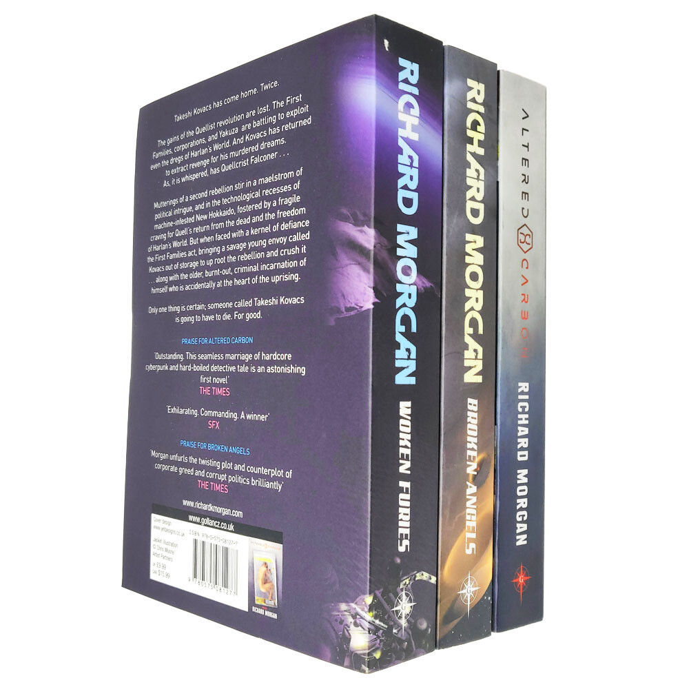Richard Altered Carbon Netflix Collection 3 Books