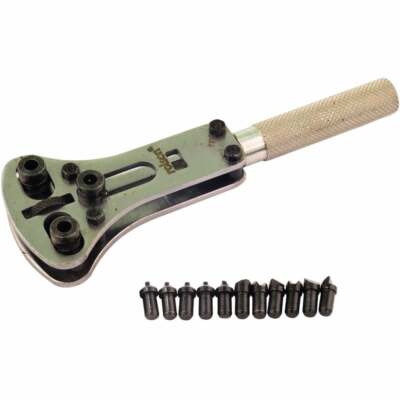 Rolson Watch Case Opener Remover Jewellery Craft Key Wrench Repair Tool