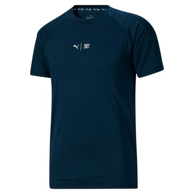 

Puma First Mile X Crew Neck Short Sleeve Athletic TShirt Mens Size  Casual Top, Синий, Puma First Mile X Crew Neck Short Sleeve Athletic TShirt