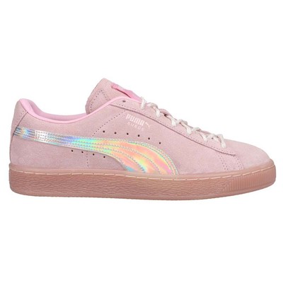 

Пума лол! Молодежные розовые кроссовки на шнуровке X Suede Kitty Queen Metallic для девочек Casu, Розовый, Puma L.O.L! X Suede Kitty Queen Metallic Lace Up Youth