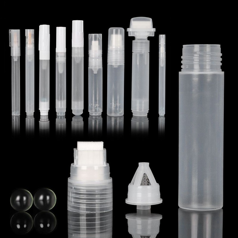 Barrels Tube Empty Rod Paint Pen Accessories Graffiti Pens Liquid Chalk Marker