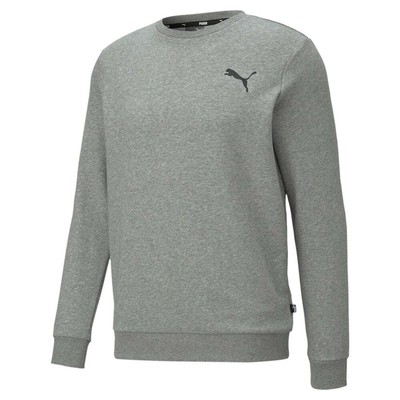 

Мужская толстовка с круглым вырезом с маленьким логотипом Puma Essentials, размер  58668453, Grey