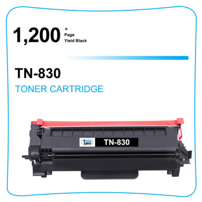 TN830 TN830XL Toner Cartridge for Brother HL-L2405W MFC-L2760DW MFC-L2820DW LOT