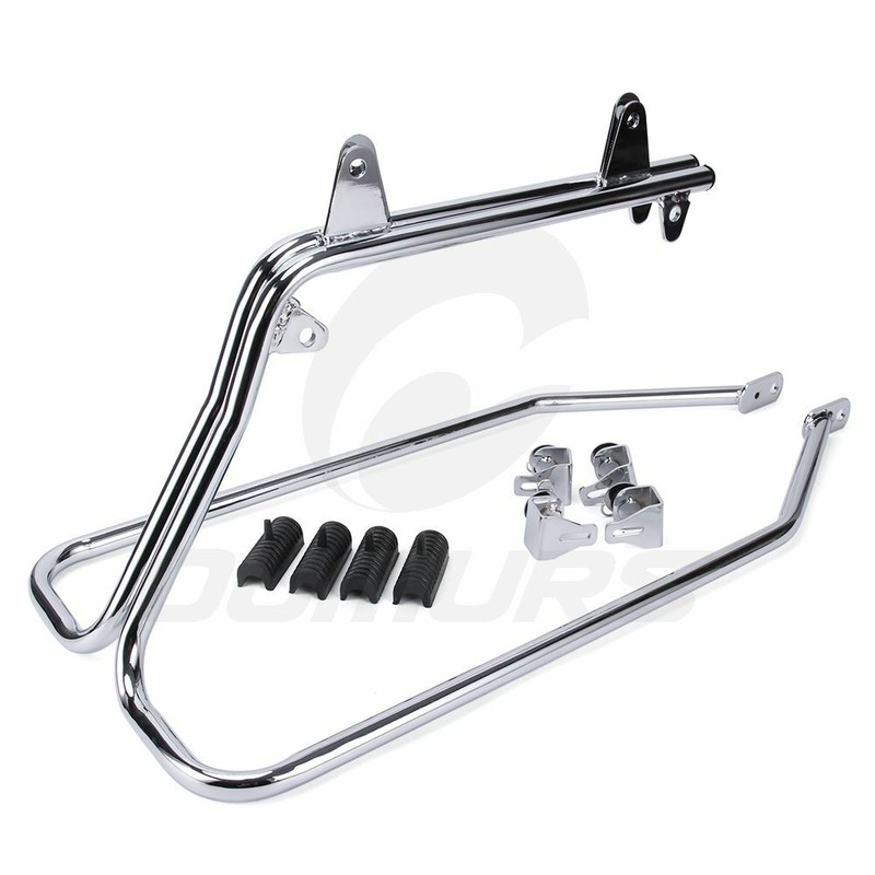 Hard Saddlebag Saddle bag Conversion Bracket Kits For Harley Softail w