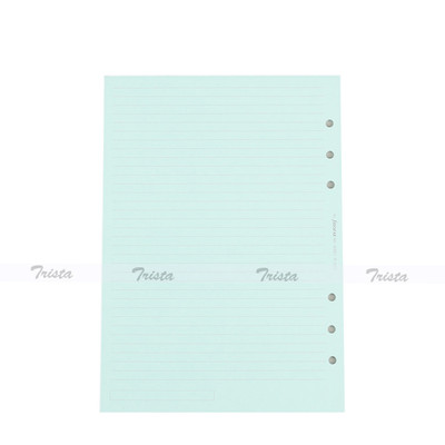New Filofax A5 Size Organiser Blue Ruled Diary Notepaper Refil Insert -343001 #J