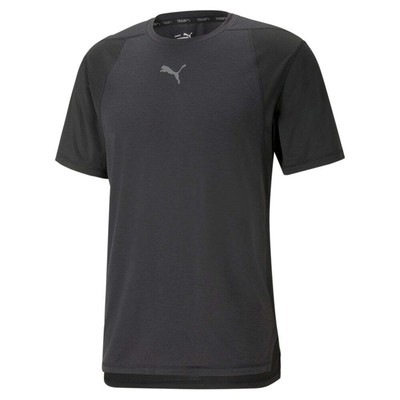 

Puma Engineered For Strength Crew Neck Short Sleeve Athletic TShirt Mens Black C, Черный, Puma Engineered For Strength Crew Neck Short Sleeve Athletic TShi