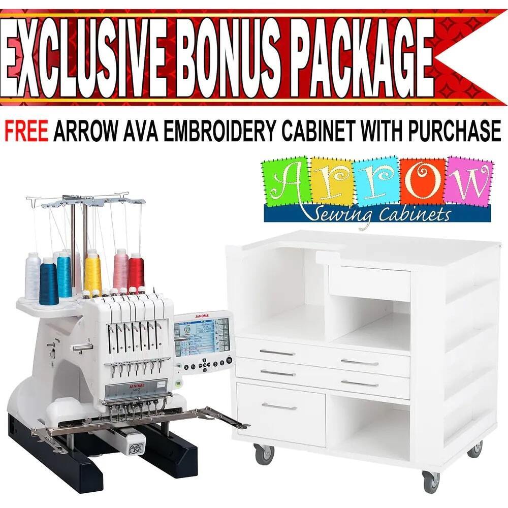 W/ Free Ava Embroidery Cabinet!