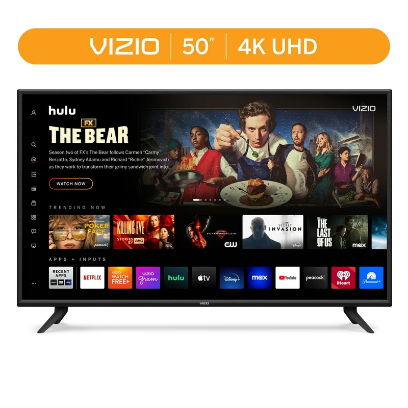 Vizio 50" Class V-Series 4K UHD LED Smart TV Voice Remote HD
