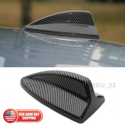 BMW E90 E91 E92 3 Seires M3 E82 Carbon Fiber Style Shark Fin Antenna Cover Cap