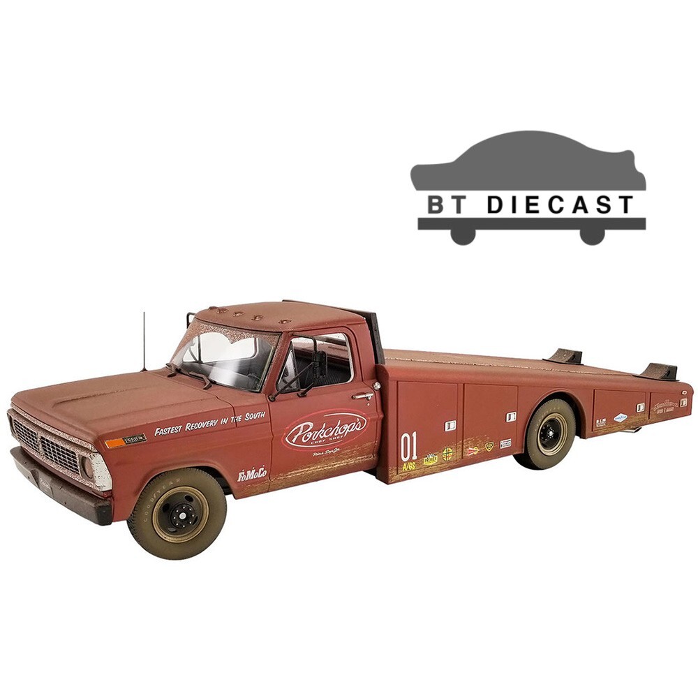 acme/'70 Fordフォード F-350 RAMP TRUCK 1/18 ACME TRUCK 1970 FORD F-350 RAMP TRUCK 1/18 RUSTED RED