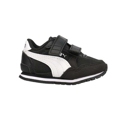 

Puma St Runner V3 Mesh V Slip On Toddler Boys Черные кроссовки Повседневная обувь 38551, Черный, Puma St Runner V3 Mesh V Slip On Toddler