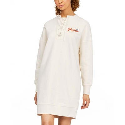 

Puma Nyc Golden Gloves Crewneck Dress Womens Off White Casual 536329-65