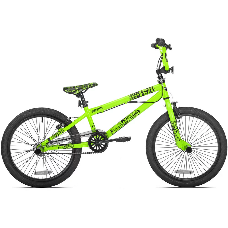 Kent BMX Boys Bike Kids 20 Inch Wheels Bicycle Green Steel Frame Ages Teen Child