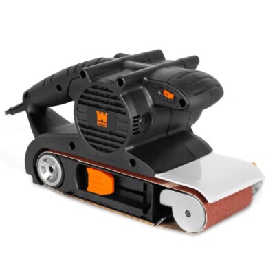 WEN Corded 4-by-24'' Variable Speed Combination Handheld + Benchtop Belt Sander