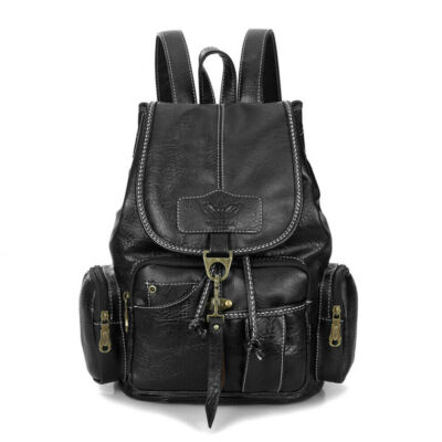 Fashion Women Backpack Leather Travel Hand Shoulder School Bag Satchel Rucksack