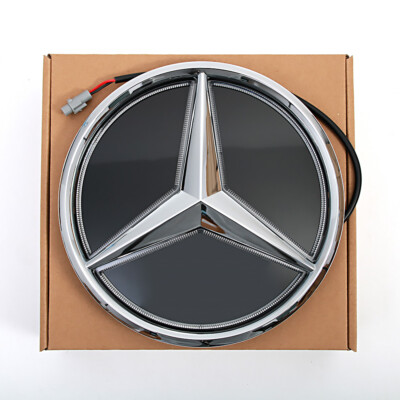 Illuminated Front Grill LED Light Emblem For 2015-2019 Mercedes-Benz GLC GLE GLS