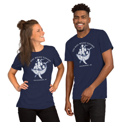Blue Whale Tavern Dark Shadows Short-Sleeve Unisex T-Shirt
