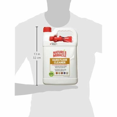 Natures Miracle Hard Floor Cleaner Dual Action Stain & Odor Remover - 128 Oz.