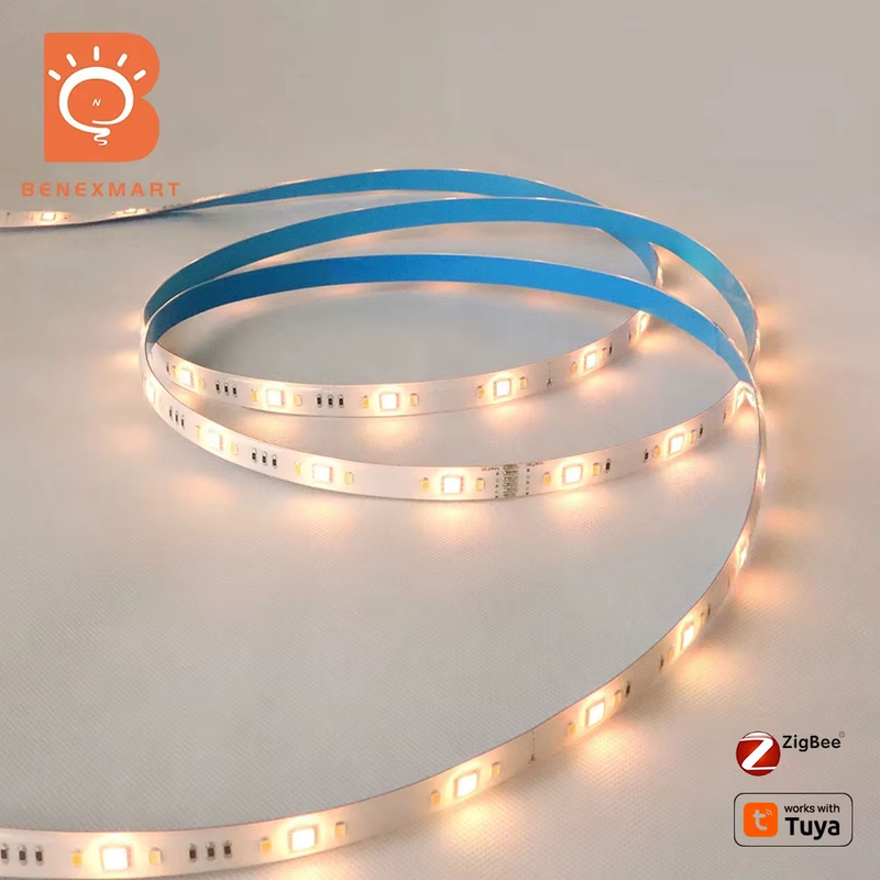 Zigbee LED Driver with 5M 10M LED Strip Light RGBW Flexible TV Backlight for Hom