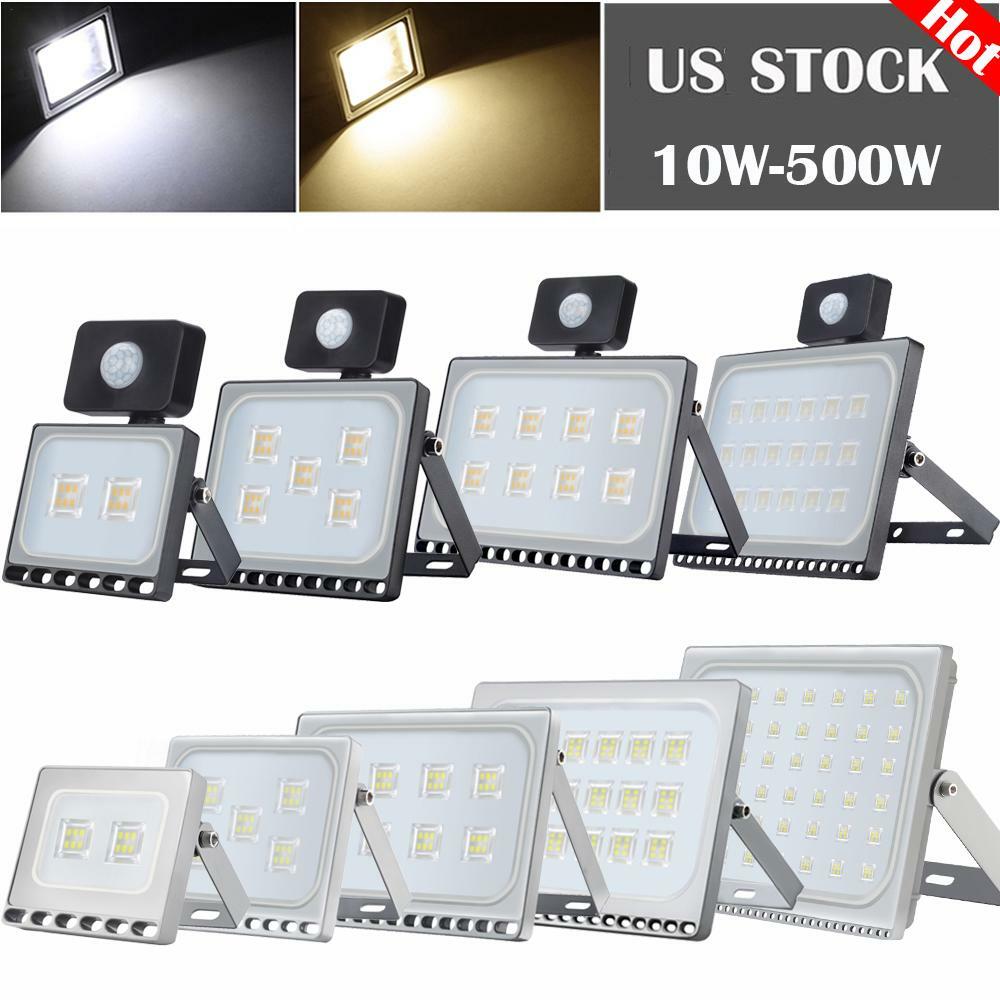 10W - 500W Watt LED Flood Light Super Bright Ouoor Garden Yard Spotlight Lamp