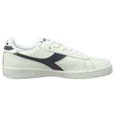 

Diadora Game L Low Waxed Lace Up Мужские белые кроссовки Повседневная обувь 160821-C5262, Белый, Diadora Game L Low Waxed Lace Up