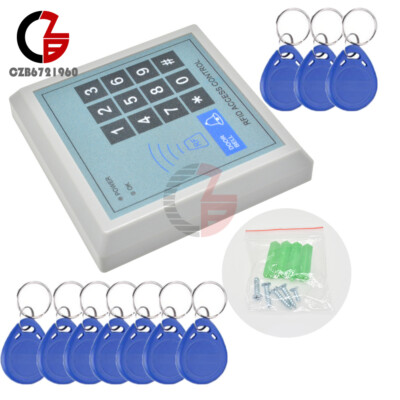 Security RFID Proximity Entry Door Lock Access Control System 500 User +10 Keys