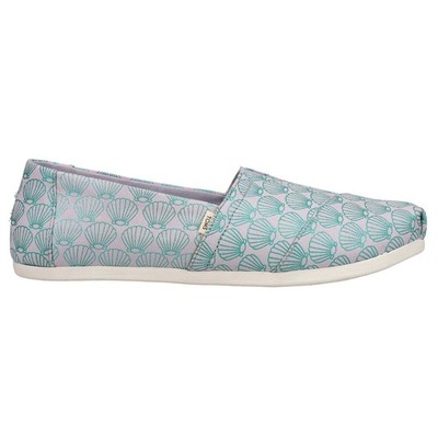 

Женские повседневные туфли без шнуровки TOMS Alpargata с рисунком фиолетового цвета на плоской подошве 10015588T, Фиолетовый, TOMS Alpargata Graphic Slip On