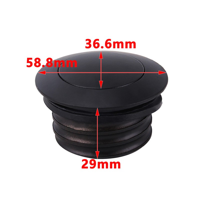 For Harley Sportster 883 1200 48 FX Softail Standard Fuel Gas Cap Oil Tank Cover