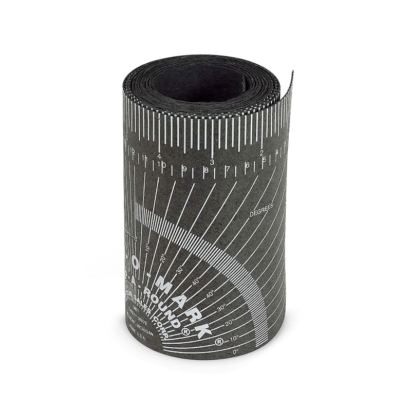 Pipe Measure Tool &ndash; Wrap around Tape, Flex Angle Measuring and Marking Gauge for