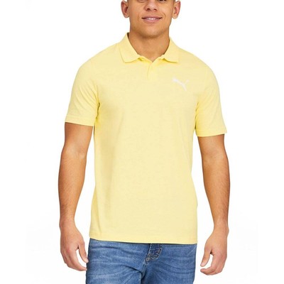 

Рубашка поло мужская Puma Essentials Размер  Повседневная 588509-40, Желтый, Puma Essentials Polo Shirt