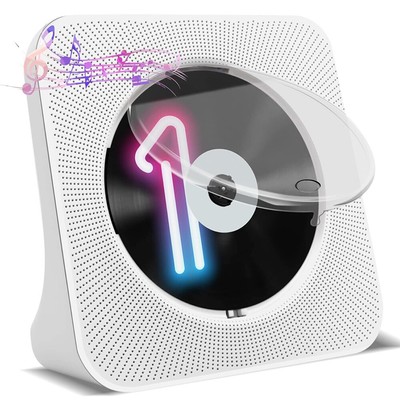 CD Player Bluetooth eingebauten HiFi Lautsprechern Desktop-Player Musik Spieler
