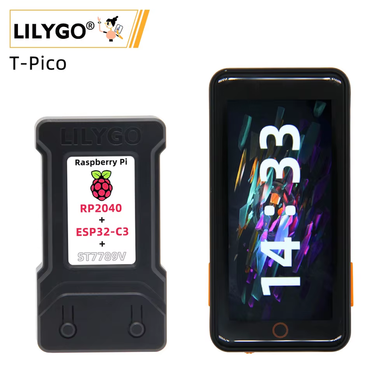 ® T-PicoC3 PicoPro 1.14-inch Display Module ESP32-C3 ESP32-C6 RP2040 Development