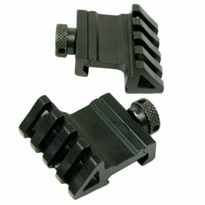 2 PCS 45 Degree Offset Rail Mount Quick Release for Picatinny / Weaver Rails