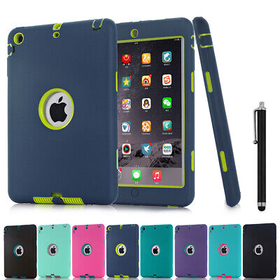 Shockproof Case Full Body Rugged Cover For iPad 2 3 4 5 6 / iPad Mini / iPad Air