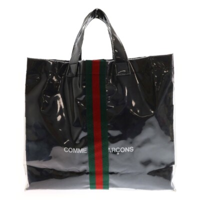 GUCCI×COMME des GARCONS PVCトートバッグ COMME des GARCONS 新品 コムデギャルソン x グッチ GUCCI