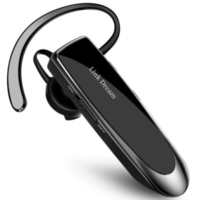 Link Dream Wireless BT5.0 Earpiece for Cellphone Laptop Trucker Driver I1J1