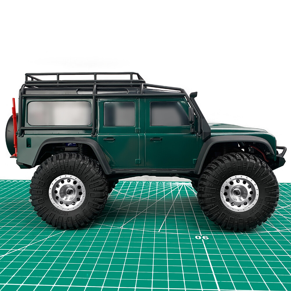 FLYXM 1.3" Beadlock Wheel Rims for TRX4M SCX24 Redcat Ascent-18 1/18 1/24 RC Car