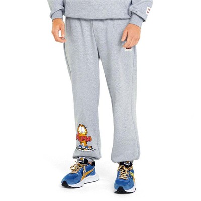 

Мужские серые повседневные спортивные штаны Puma Garfield X Sweatpants 534436-04, Grey, Puma Garfield X Sweatpants