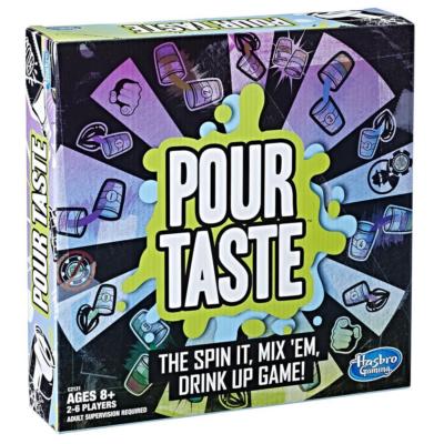 Hasbro Gaming Pour Taste Game - Spin, Mix, Drink -- Adult or Children (C2131)
