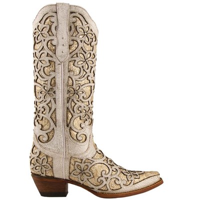 

Женские Бежевые Классические Ботинки Ferrini Bliss Floral Snip Toe Cowboy 83061-19, Бежевый, Ferrini Bliss Floral Snip Toe Cowboy