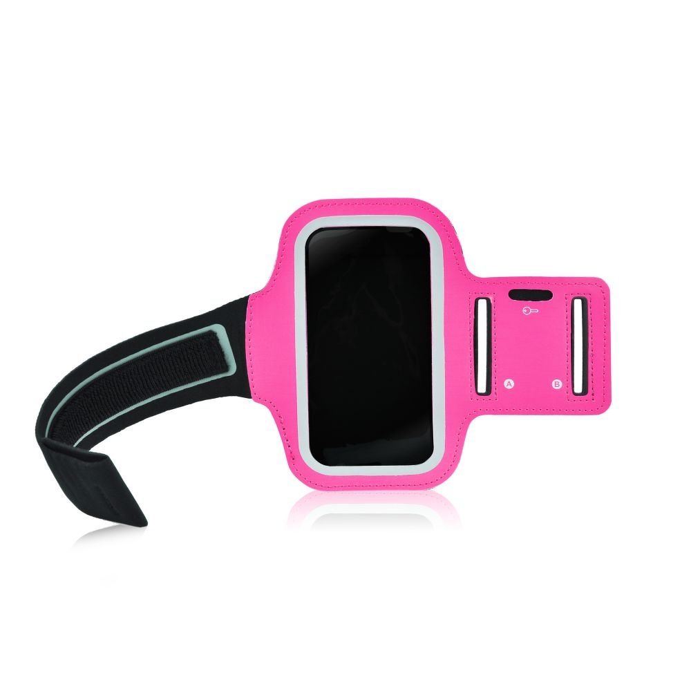 PORTACELLULARE AL BRACCIO ARMBAND SPORT CASE APPLE IPHONE 5 5G 5S 5C ROSA HSK-01