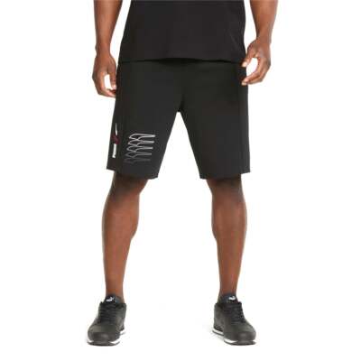 

Мужские черные повседневные спортивные штаны Puma RadCal Graphic 671577-01, Черный, Puma RadCal Graphic Shorts