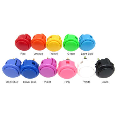 Sanwa DIY Arcade Kit JLF-TP-8YT Joystick OBSF-30 Push Buttons