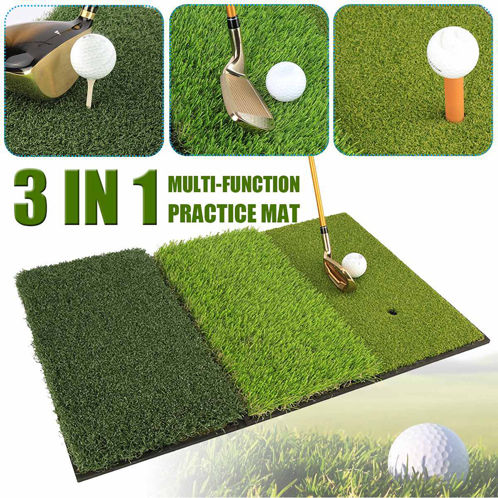 60CM Golfmatte Puttingmatte Übungsmatte Abschlagmatte Training Matte Kunstrasen